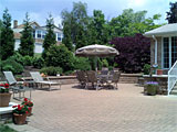 patio with gazebo